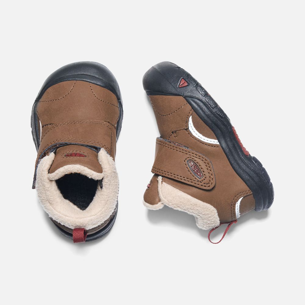 Keen Slip-On Kängor Barn Bruna - Kootenay Iii Boots - 472356ZEK